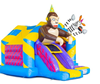 Slide Combo Animal Party Springkussen huren