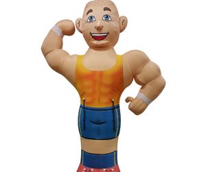 Abraham sportief opblaasfiguur huren Abraham Sportief Opblaasfiguur