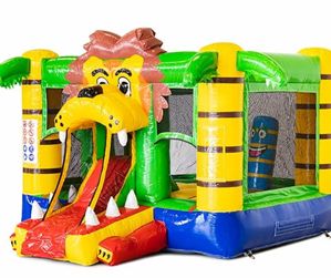 Mini Bounce Leeuw Springkussen