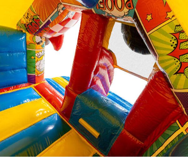 Slide-Combo-Comic-Springkussen Slide Combo Comic Springkussen