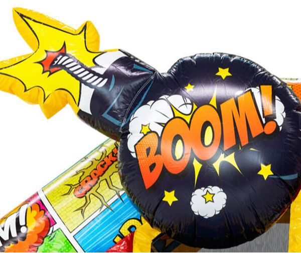 Slide-Combo-Comic-Springkussen Slide Combo Comic Springkussen