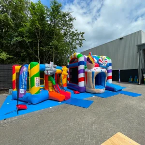 Meerdere springkussens huren